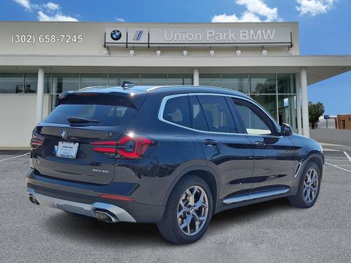 Black Sapphire Metallic 2024 BMW X3 xDrive30i