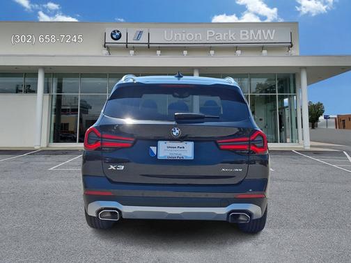 Black Sapphire Metallic 2024 BMW X3 xDrive30i