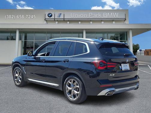 Black Sapphire Metallic 2024 BMW X3 xDrive30i