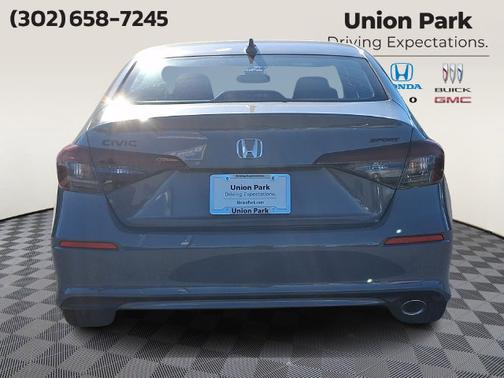 Gray 2026 Honda Civic Sport
