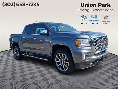 Satin Steel Metallic 2022 GMC Canyon 4WD Denali