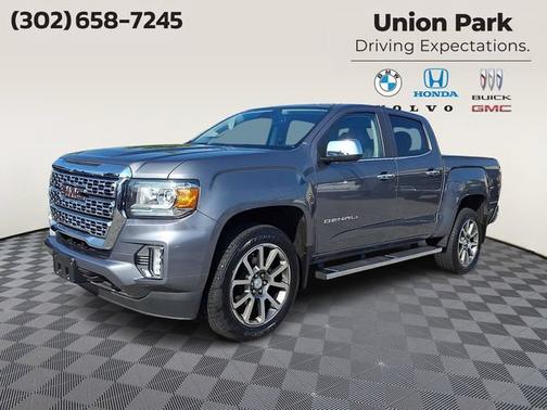 Satin Steel Metallic 2022 GMC Canyon 4WD Denali