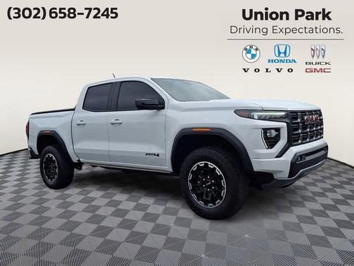 Summit White 2026 GMC Canyon 4WD AT4