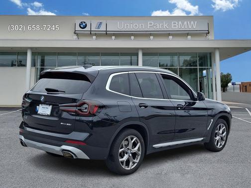 Black Sapphire Metallic 2023 BMW X3 sDrive30i