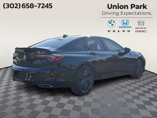 Black 2023 Acura TLX w/A-Spec Package