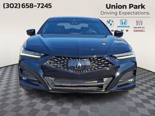 Black 2023 Acura TLX w/A-Spec Package