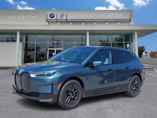 Blue Ridge Mountain Metallic 2024 BMW iX xDrive50