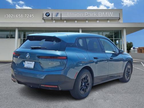 Blue Ridge Mountain Metallic 2024 BMW iX xDrive50