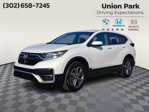 White 2021 Honda CR-V EX