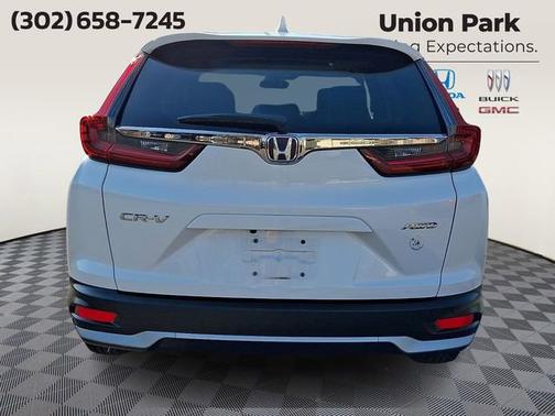 White 2021 Honda CR-V EX