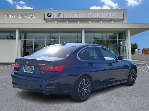 Mediterranean Blue Metallic 2020 BMW 330 i xDrive