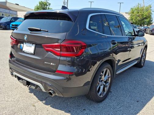 Dark Graphite Metallic 2021 BMW X3 xDrive30i