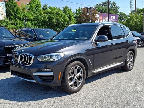 Dark Graphite Metallic 2021 BMW X3 xDrive30i