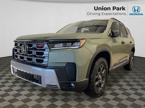 Ash Green Metallic 2026 Honda Pilot TrailSport