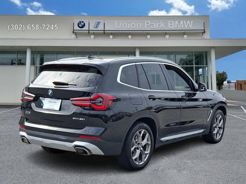 Black Sapphire Metallic 2024 BMW X3 xDrive30i