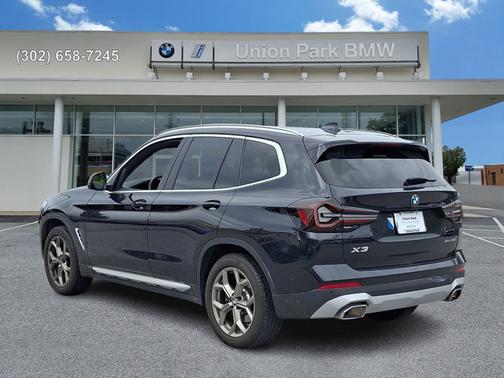 Black Sapphire Metallic 2024 BMW X3 xDrive30i