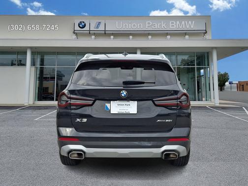 Black Sapphire Metallic 2024 BMW X3 xDrive30i