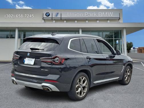 Black Sapphire Metallic 2024 BMW X3 xDrive30i