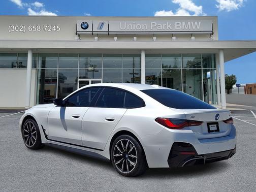 Mineral White Metallic 2023 BMW i4 Gran Coupe M50