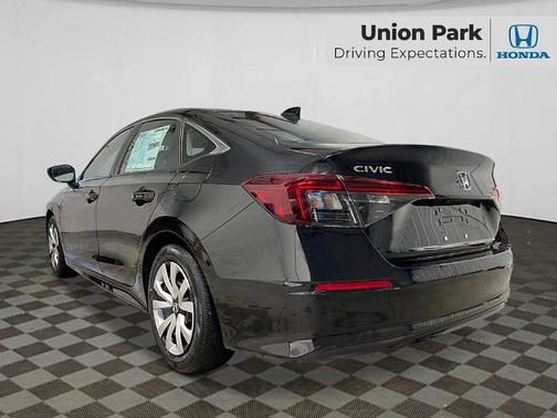 Crystal Black Pearl 2026 Honda Civic LX
