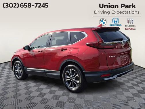 Red 2021 Honda CR-V EX-L