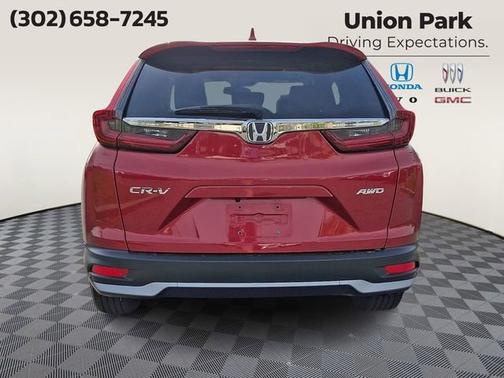 Red 2021 Honda CR-V EX-L