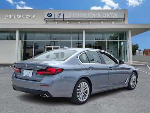 Bluestone Metallic 2022 BMW 530 530i xDrive