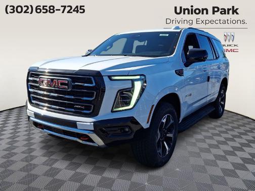 Summit White 2026 GMC Yukon AT4