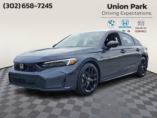 Gray 2026 Honda Civic Sport