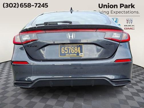 Gray 2026 Honda Civic Sport