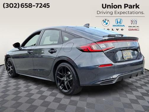 Gray 2026 Honda Civic Sport