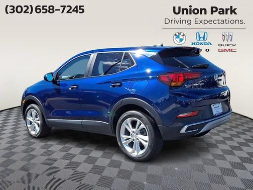 Sapphire Metallic 2023 Buick Encore GX Preferred