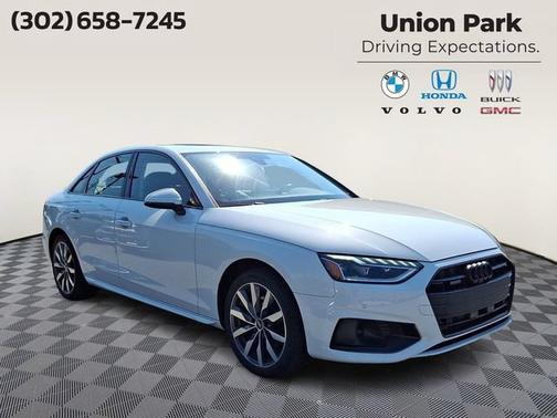 Glacier White Metallic 2022 Audi A4 Premium Plus