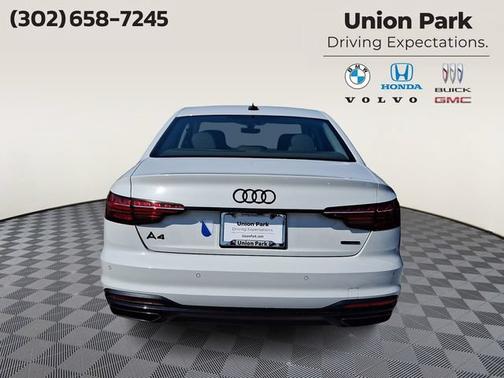 Glacier White Metallic 2022 Audi A4 Premium Plus