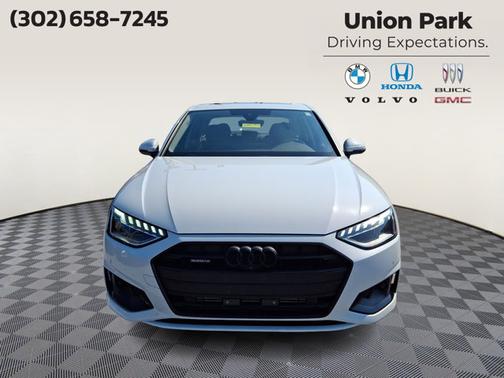 Glacier White Metallic 2022 Audi A4 Premium Plus