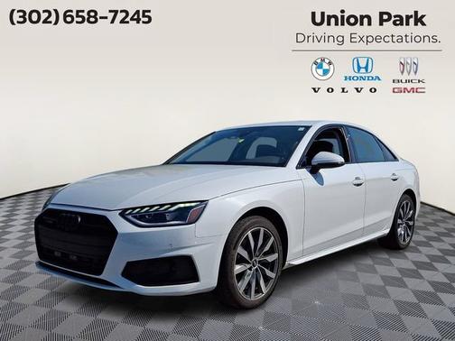 Glacier White Metallic 2022 Audi A4 Premium Plus