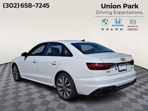 Glacier White Metallic 2022 Audi A4 Premium Plus