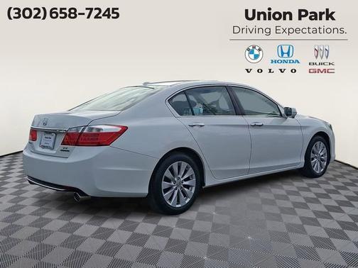 White 2014 Honda Accord Touring