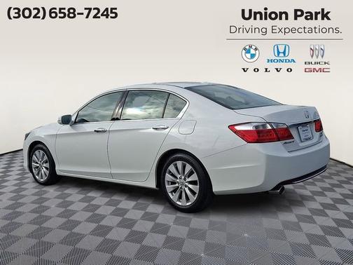 White 2014 Honda Accord Touring