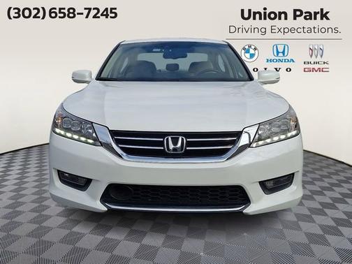 White 2014 Honda Accord Touring