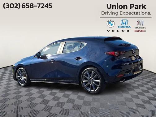 Deep Crystal Blue Mica 2023 Mazda Mazda3 2.5 S Preferred