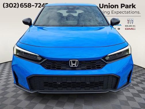 Blue 2026 Honda Civic Sport