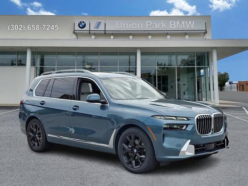Blue Ridge Mountain Metallic 2024 BMW X7 xDrive40i