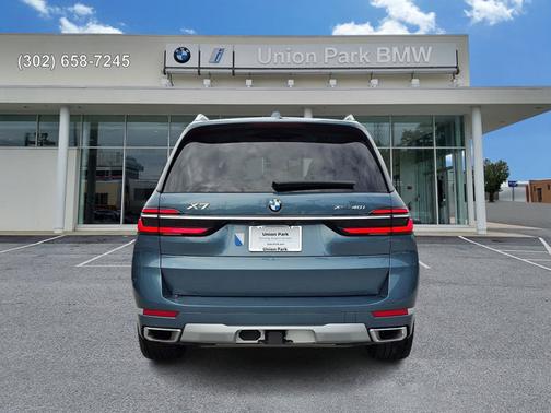 Blue Ridge Mountain Metallic 2024 BMW X7 xDrive40i