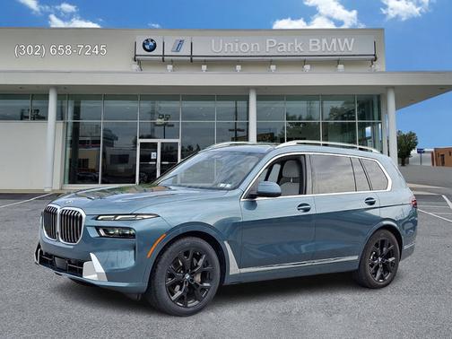 Blue Ridge Mountain Metallic 2024 BMW X7 xDrive40i