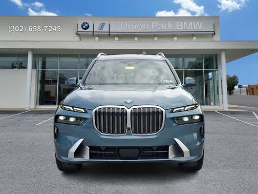 Blue Ridge Mountain Metallic 2024 BMW X7 xDrive40i