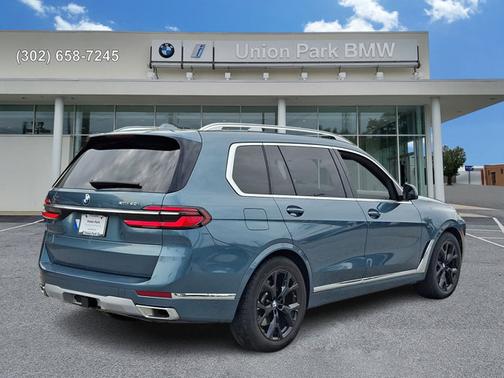 Blue Ridge Mountain Metallic 2024 BMW X7 xDrive40i