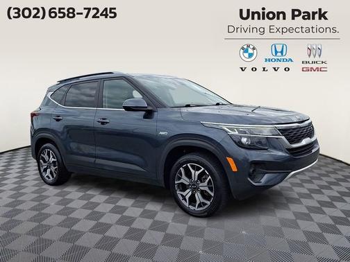 Gravity Gray 2021 Kia Seltos EX