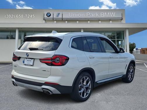 Mineral White Metallic 2022 BMW X3 xDrive30i