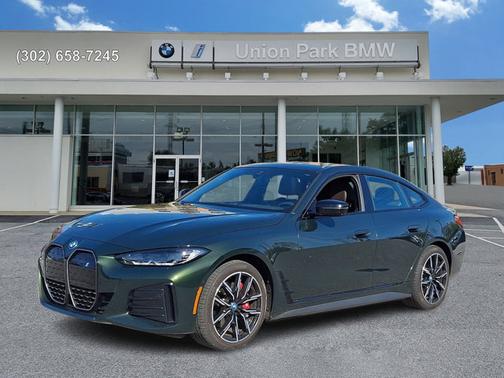 San Remo Green Metallic 2024 BMW i4 Gran Coupe xDrive40